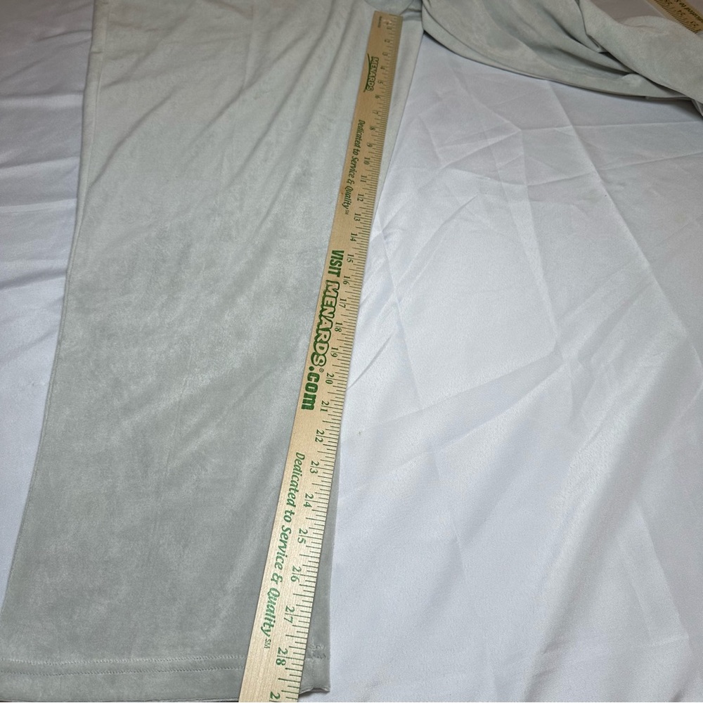 BLAIR Velour Tracksuit XL Gray Silver Quilted Smocked Zip Grandpa Retro Cottage - Picture 15 of 16